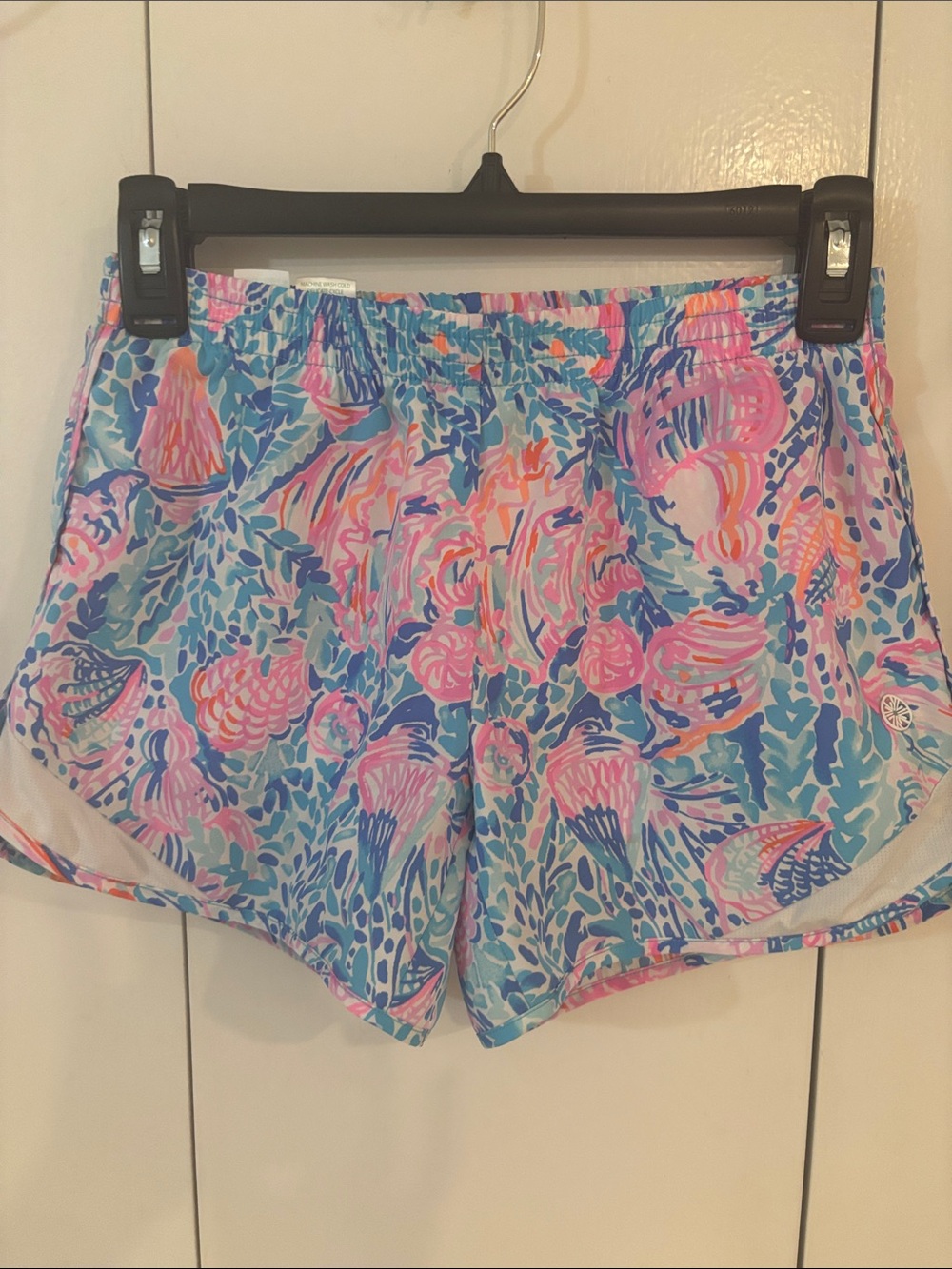 Lilly Pulitzer Luxletic Athletic Shorts,XXS